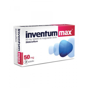 Inventum Max,Инвентум Макс 50 мг - 2 таблетки   новинки