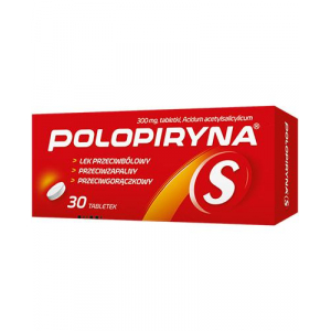 Polopiryna S,Полопирин S - 30 таблеток От боли и лихорадки          популярные