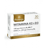 Protego К2 + витамин D3, 30 капсул