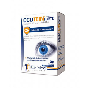 Ocutein Forte, Окутейн Форте Лютеин 15 мг + Омега-3, 30 капсул,    новинки