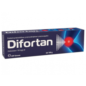 Difortan, Дифортан 100 мг/г, гель, 100 г,     популярные