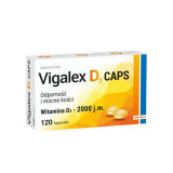 Vigalex D3 Caps 2000 J M, 120 капсул