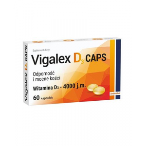 Vigalex D3 Caps 4000 j.m, 60 капсул