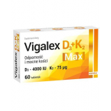 Vigalex D3 + K2 Max Иммунитет и крепкие кости, 60 таблеток