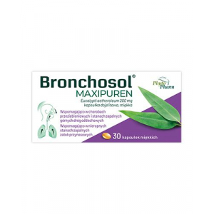 Bronchosol Maxipuren, Бронхосол Максипурен, 30 мягких капсул*****