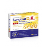 Sundovit D3+K2, Сундовит Д3+К2 для иммунитета - 30 таблеток.