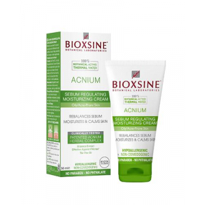 Bioxsine Acnium Увлажняющий крем, регулирующий выделение кожного сала, 50 мл,   новинки