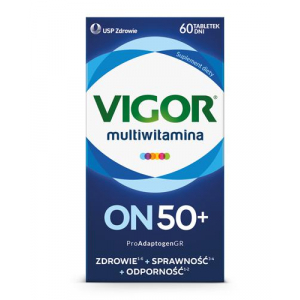 Vigor Multiwitamin ON 50+, 60 таблеток, новинки