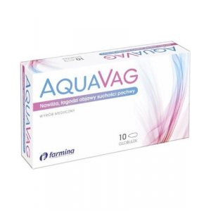 AquaVag, вагинальные глобулы, 10 шт       новинки