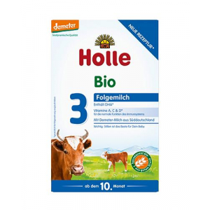 Молоко HOLLE 3 BIO для грудных детей (от 10 месяцев) - 600 г 
