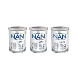Молочко Nestle NAN OPTIPRO Plus 2 HM-O для детей старше 6 месяцев - 3 x 800 г (банка)