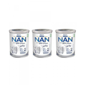 Молочко Nestle NAN OPTIPRO Plus 2 HM-O для детей старше 6 месяцев - 3 x 800 г (банка)