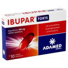 Ibupar Forte 400мг, 10 таблеток     популярные                                                              