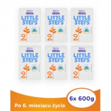 Nestle LITTLE STEPS 2 Последующее молоко для младенцев старше 6 месяцев - 6 x 600 г