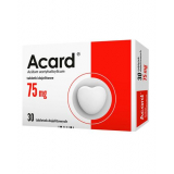 Acard, Акард75 мг - 30 таблеток 