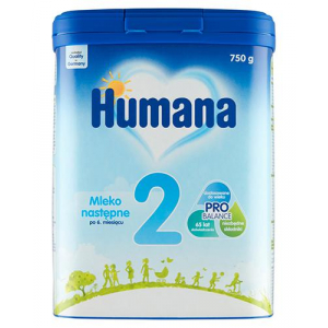 Сухое молоко Humana 2, 750 г 