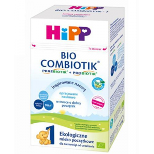 HiPP 1 Bio Combiotik, органическое детское молоко, с рождения, 550 г