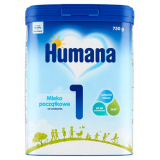 Humana 1, стартовое молоко, с рождения, 750 г