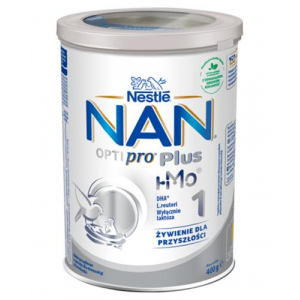 Nestle NAN Optipro Plus 1 HM-O, детское молоко с рождения, 400 г