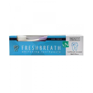 Зубная паста Beauty Formulas Fresh Breath Whitening, 100 мл + Зубная щетка, 1 шт   новинки