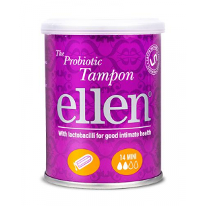 Ellen, Эллен, пробиотические тампоны, мини, 14 шт.  новинки