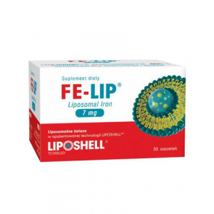 Fe-Lip, липосомальное железо 7 мг, ароматизатор клубники, оральный гель, 5 г x 30 пакетиков   новинки