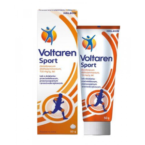 Voltaren Sport, Вольтарен Спорт 11,6 мг/г, гель, 50 г