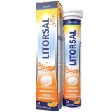 Zdrovit Litorsal Slim,Здровит Литорсал Слим, со вкусом апельсина, 24 шипучие таблетки