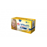 D-Vitum 1000 МЕ, витамин D для детей старше 3 лет, 90 капсул *****