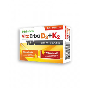 Erbafarm VitaErba D3+K2 - 60 таблеток 