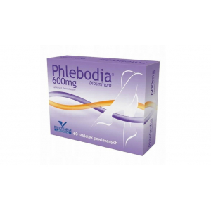 Phlebodia, Флебодиа 600 мг, 60 таблеток в оболочке