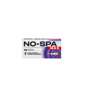No-Spa Max, НоШпа Макс 80 мг, 48 таблеток
