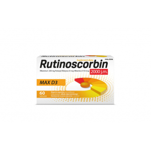 Rutinoscorbin Max D3, Рутиноскорбин Макс Д3, 60 таблеток     новинки