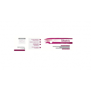 Sikatris, силиконовый пластырь от рубцов, анкерный, 25 см x 10 см, 1 шт.   новинки