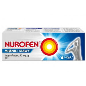 Nurofen Нурофен 0,05 г / г, Мышцы и суставы, гель,100 г Nurofen Нурофен 0,05 г / г, Мышцы и суставы, гель,100 г