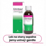 Glimbax, Глимбакс Раствор для полоскания рта и горла, 200 мл