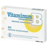 Vitaminum B Compositum, 50 таблеток, покрытых сахарной оболочкой
