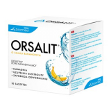 Orsalit,Орсалит, жидкость для детей от 6 месяцев, со вкусом банана, 10 пакетиков