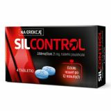 SILCONTROL 25 мг Для эрекции - 4 таблетки