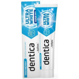 Dentica, зубная паста с ароматом мяты, Ultra White, 100 мл           новинки