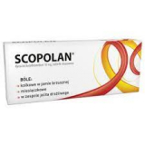 Scopolan, Скополан 10 мг, 10 таблеток, покрытых сахарной оболочкой