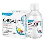 Orsalit, Орсалит для взрослых, жидкость для пероральной регидратации, лимонно-малиновый вкус, 4,46 г x 10 пакетиков + дополнительный напиток, 200 мл