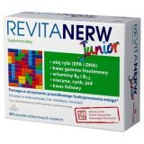 Revitanerw Junior, для детей от 3 лет и взрослых, 30 мягких капсул,   популярные
