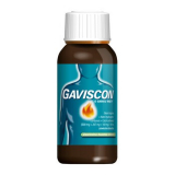 Gaviscon Гевискон со вкусом мяты (500 мг + 267 мг + 160 мг) / 10 мл, суспензия для приема внутрь, 150 мл