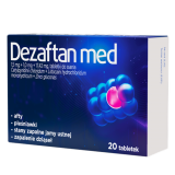 Dezaftan, Дезафтан мед 1,5 мг + 1 мг + 17,42 мг, 20 пастилок