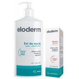 Eloderm,Элодерм Омега 3-6-9 Плюс, гель для мытья тела и волос 2в1, от 1 дня жизни, 400 мл   популярные