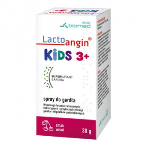 Lactoangin Kids, спрей для полости рта и горла, аромат вишни, 30 г