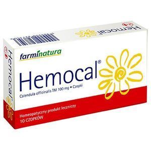 Hemocal Гемокал, суппозитории, 10 шт.