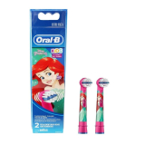 Oral-B, сменные насадки для электрической зубной щетки Stages Power, Princesses, EB10K, 2 насадки