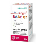 Lactoangin Baby, спрей для горла, ароматизатор малины, старше 6 месяцев, 30 г         новинки